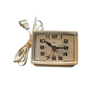 Dialite Westclox Vintage Electric Alarm Clock